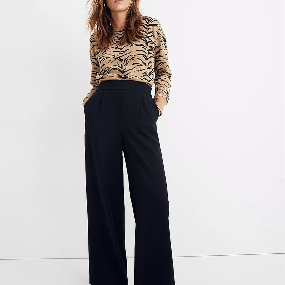Madewell Huston Pull-On Full-Length Pants